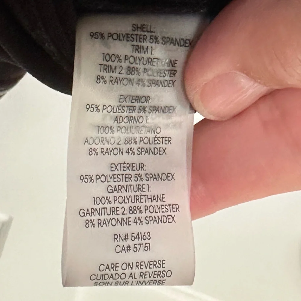 Calvin Klein mixed media sleeveless Top - Picture 5 of 6